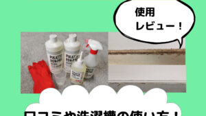 ピカットロンプロの口コミや洗濯槽の使い方！パイプ洗浄剤の違い【ディノス】