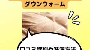 いいとこどりあったか寝具ダウンウォームの口コミ！洗濯は？日テレポシュレ